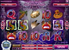 thunderbird slot playing online